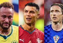 كريستيانو رونالدو ,لوكا مودريتش و نيمار
